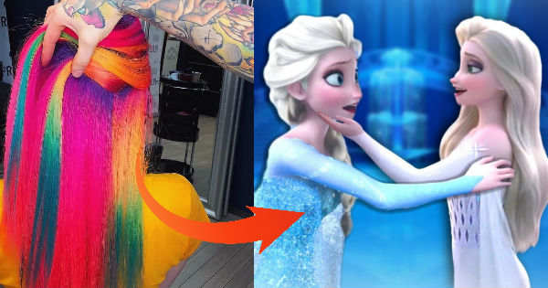 Tell us your hair color preferences and we can guess which Frozen Elsa’s iconic outfit is your style?